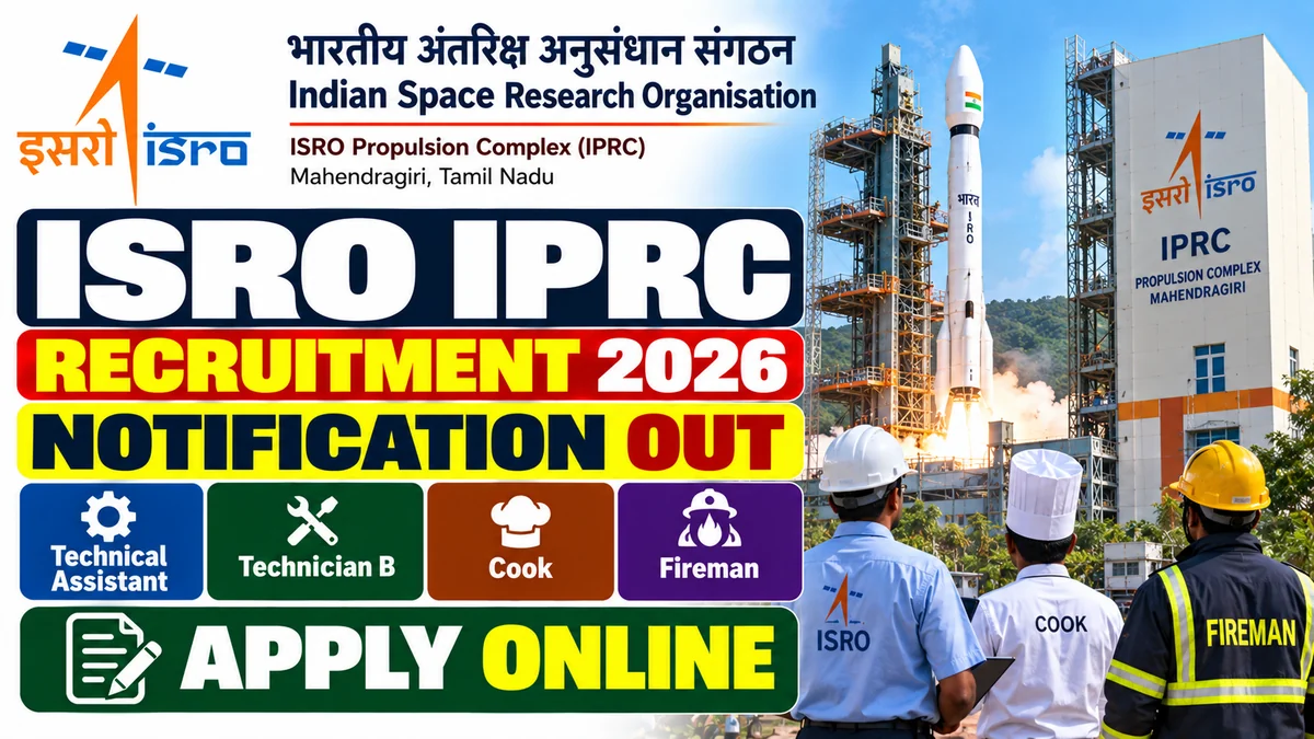 ISRO IPRC Recruitment 2026