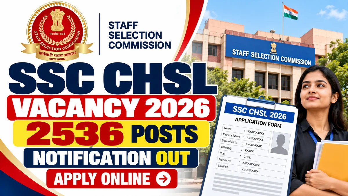 SSC CHSL Vacancy 2026